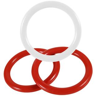 硅胶O型圈耐高温机械密封圈垫片防水食品级橡胶垫油封减震胶垫8mm