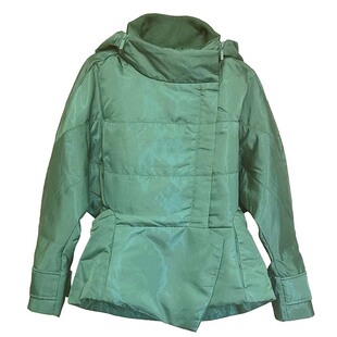 (专柜)摩多伽格冬新款经典复古收腰连帽短羽绒服女加厚MG21116