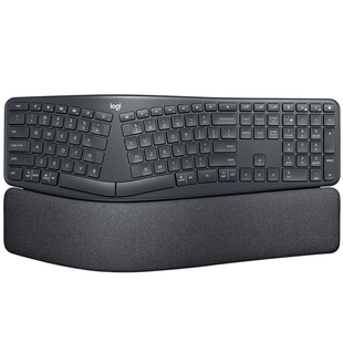 罗技ERGO K860人体工学系列商用无线蓝牙人体工学键盘掌托办公