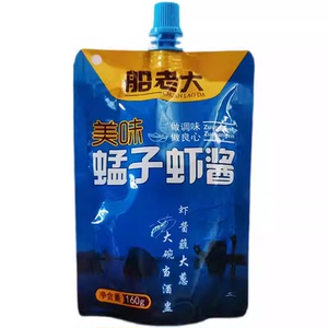 鲜虾酱丹东船老大蜢虾酱160g