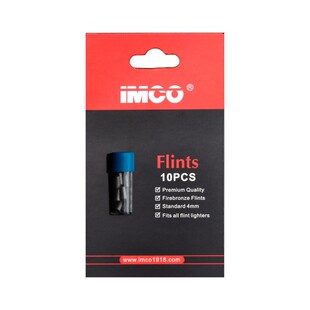 IMCO爱酷煤油打火机原装耗材10粒优质打火石粒棉芯高品质通用配件