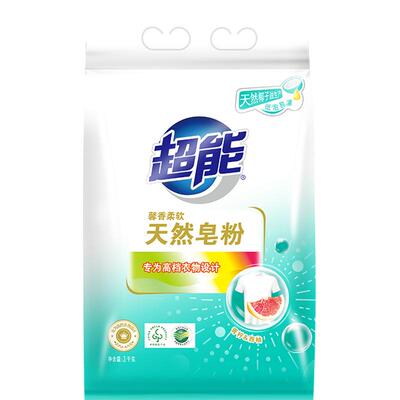 超能皂粉3kg馨香椰子油