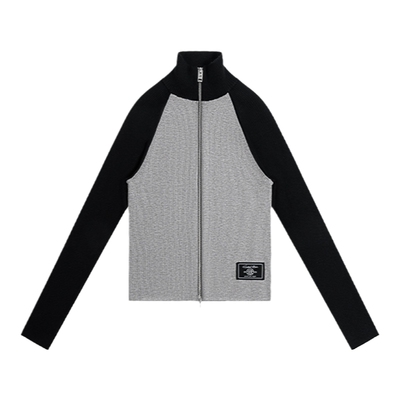 CALLEDBACK双拉链针织开衫女