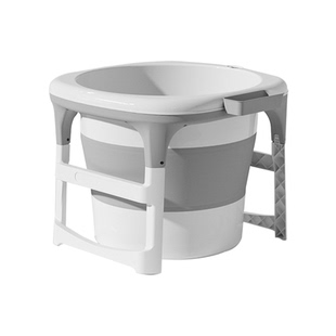 婴儿游泳桶家用可折叠洗澡盆大号宝宝泡澡桶儿童洗澡桶浴盆浴桶缸