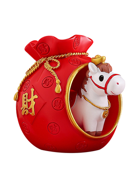 2026马年吉祥物公仔生肖马摆件本命年新年礼物桌面装饰年会伴手礼