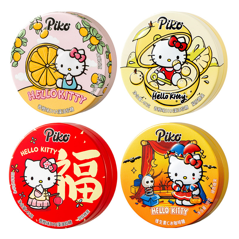 PiKO三丽鸥联名益生菌软糖3盒