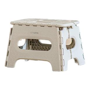 禧天龙特厚折叠收纳凳户外便携成人马扎子外出结实车载钓鱼板凳