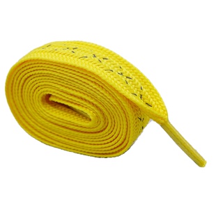 1.55cm宽扁形双色十字反光鞋带球鞋运动鞋配件装饰鞋绳男女定制