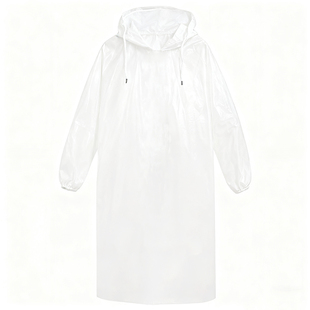 一次性雨衣成人加厚全身服防护暴雨长款男女透明儿童便携户外雨披