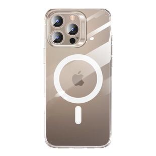亿色适用苹果16/15/14 强力1400g磁吸手机壳 iphone16 pro/plus /ProMax/16e透明软壳MagSafe保护套TPU
