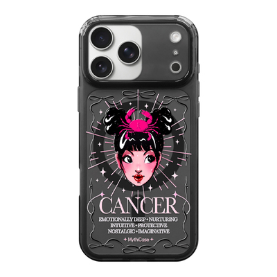 MythiCase by RICHBLACK 巨蟹座mc177 星座系列透黑磁吸手机壳 适用于iPhone17/17Pro/17ProMax