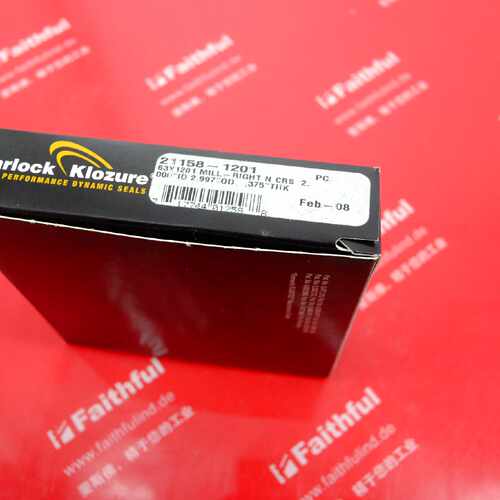 议价Garlock Klozure 21158-1201 卡勒克全新轴封 63x1201