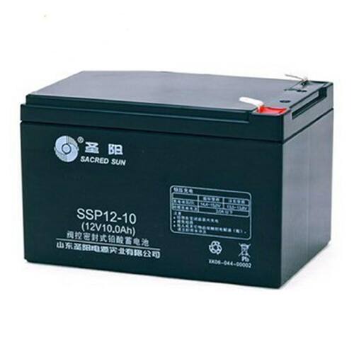 圣阳蓄电池SSP12912V9AH机房UPS电源配套消防照明EPS直流屏