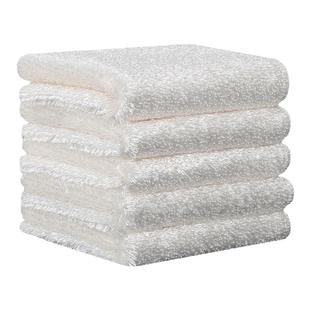 竹炭洗碗布竹纤维洗碗巾不沾油家用厨房清洁去油抹布吸水不掉毛厚