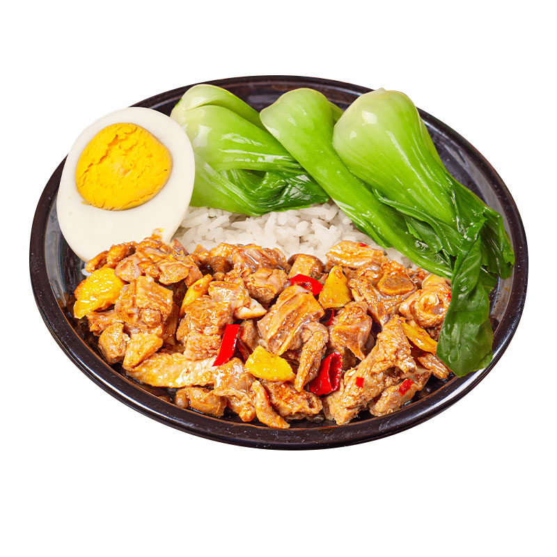 啤酒鸭料理包商用盖码饭外卖快餐专用加热即食餐饮批发工厂直供
