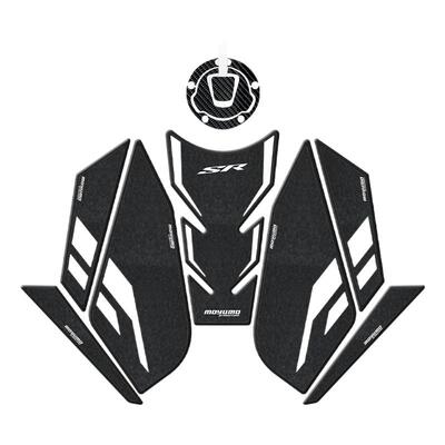 适用25款春风450SR橡胶油箱贴纸