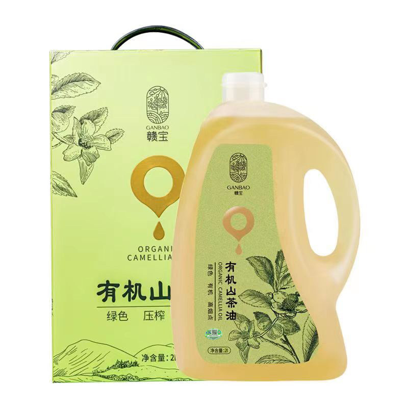 赣宝有机山茶油2L装礼盒