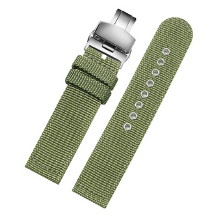 适配卡西欧尼龙手表带男海洋之心edifice金属系列EFR-539L帆布带