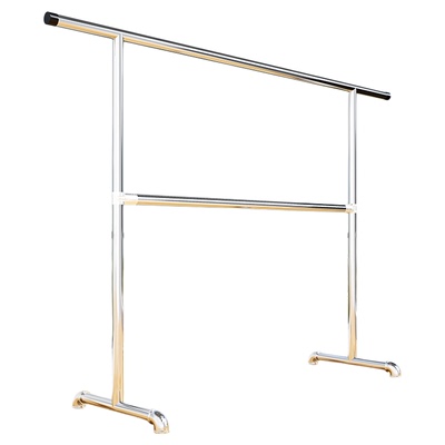 304不锈钢单杆落地晾衣架