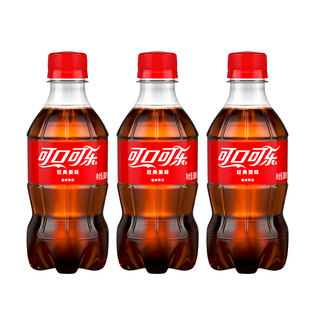 可口可乐经典款300ml小瓶装碳酸饮料汽泡水解渴夏季饮品整件批发