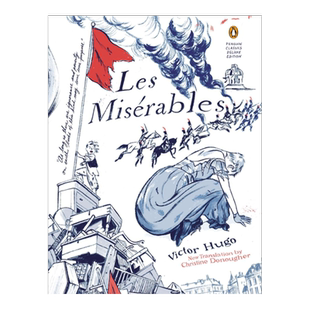 预售【外图原版】企鹅毛边书 悲惨世界   Les Miserables 经典名著 Victor Hugo维克多雨果  维多利亚时代 毛边本