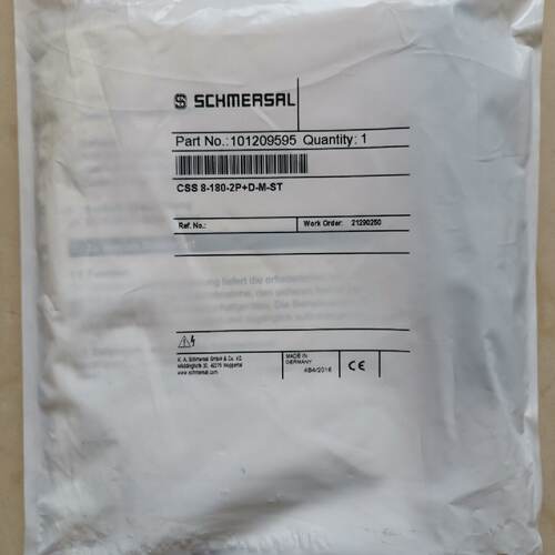 议价Schmersal施迈赛 101209595 全新安全传感器 CSS 8-180-2PD-M