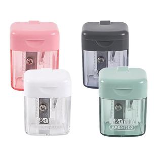 晨光儿童迷你卷笔刀转笔刀削笔刀小学生手动女孩小刀男刨笔机小型自动削笔器幼儿园削铅笔刀耐用男孩笔刀旋笔