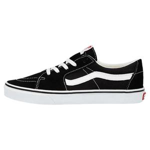 VANS黑白休闲运动情侣帆布板鞋