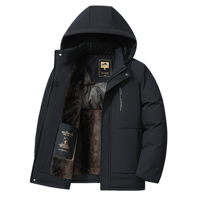 罗蒙品牌男士棉服保暖御寒外套男