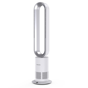 德国安哲罗无叶风扇电扇家用落地台式空气净化冷暖两用暖风机取暖