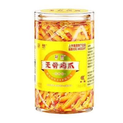 舒想无骨鸡爪蒜香柠檬凤爪网红小吃零食解馋追剧食品酸辣去骨开袋