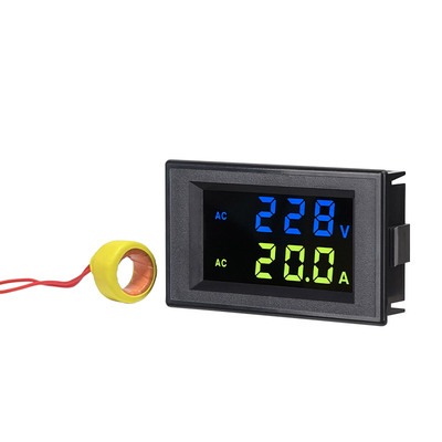 翼博D85-2042A双显电压电流表LCD