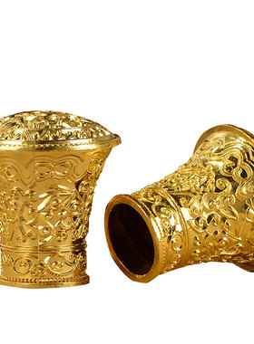 铜合金挂画卷轴挂件保护头