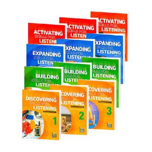美国原版进口compass少儿英语Building Skills for Listening 123