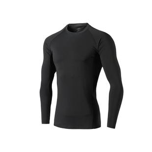 加绒紧身上衣男士冬季秋衣套装保暖内衣速干贴身打底长袖运动薄款