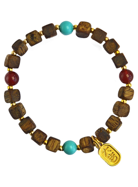 原创小众女款单圈招财手链