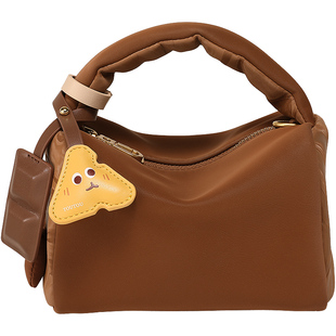 新年礼物TOUTOU原创巧克力河豚包粽子包小众设计包包手提斜挎包女