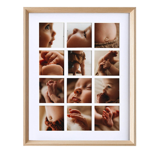 实木相框挂墙拍立得12宫格故宫织绣纹样贺卡中国风卡片纪念画框