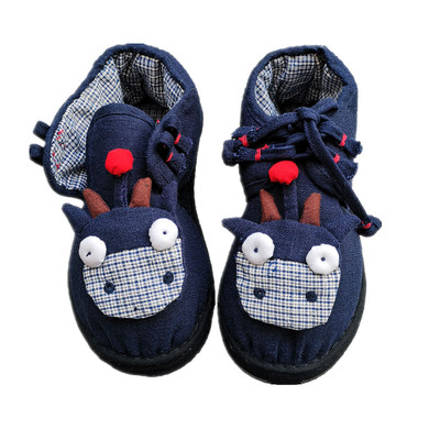 手纳千层底纯棉花亚麻面料粘胶底