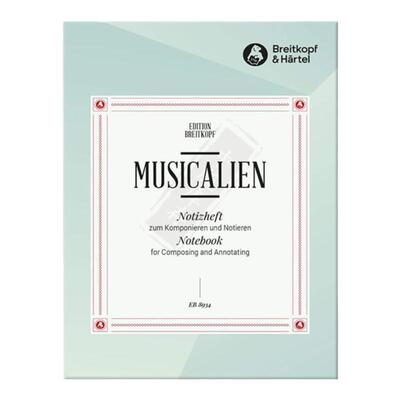 五线谱本记谱记事两用6张32页