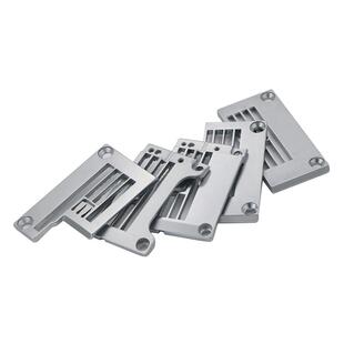 慧捷三针五线绷缝机针板缝纫机配件大全电镀薄料针板飞马杰克原厂