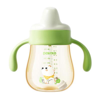 小土豆宝宝鸭嘴杯奶瓶宝宝喝奶