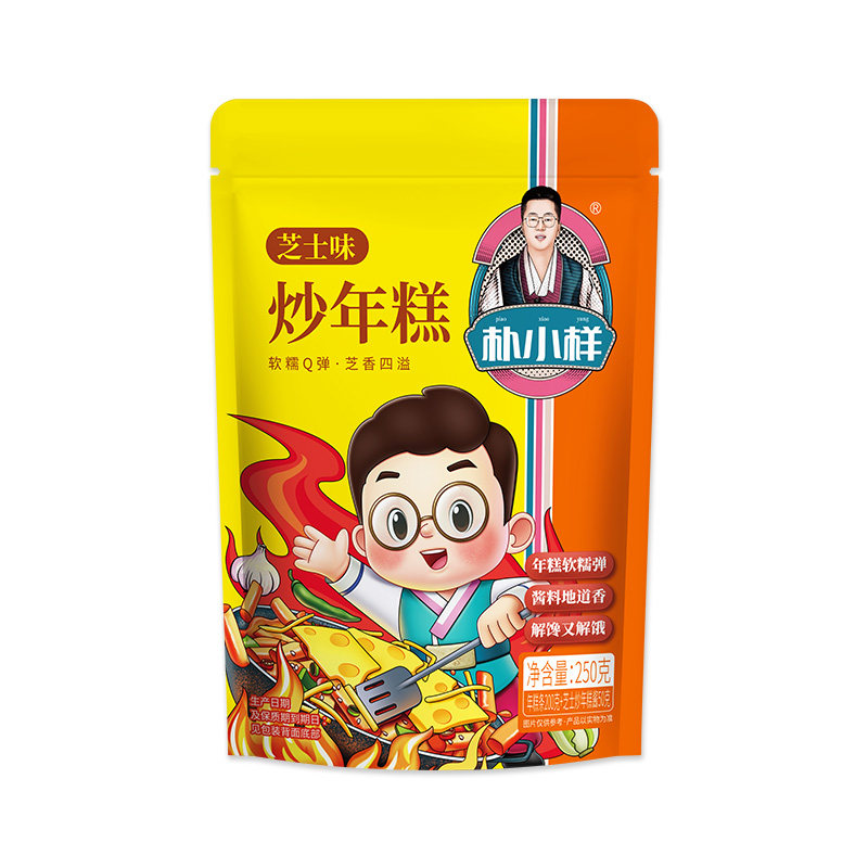 朴小样芝士味炒年糕250g