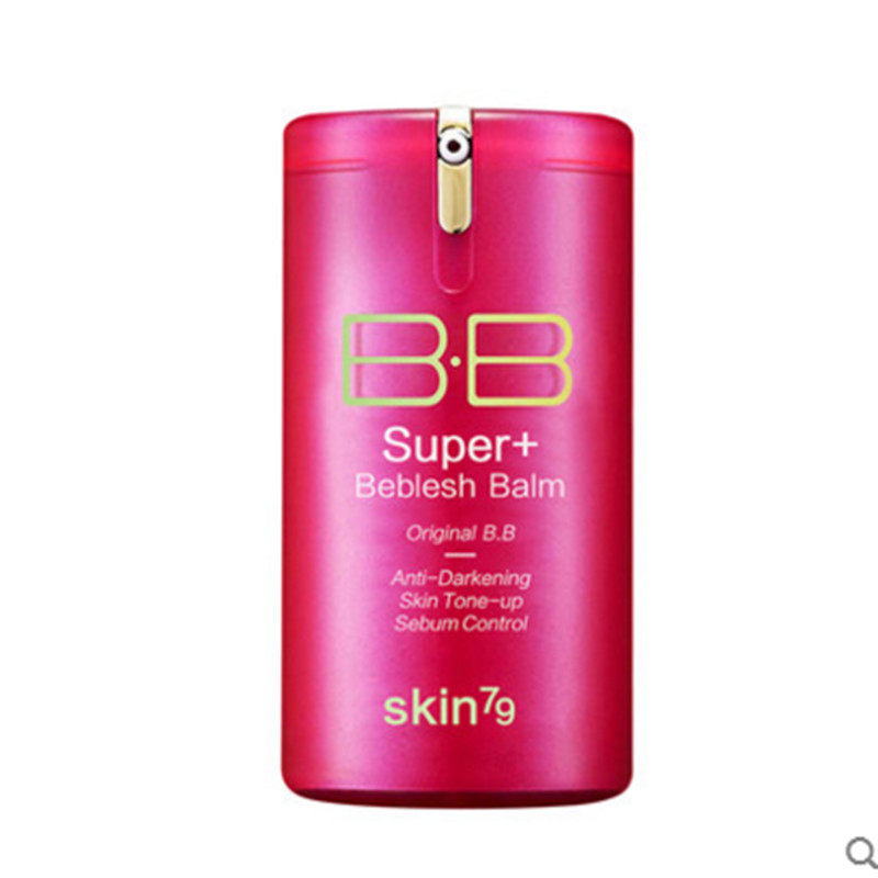 韩国正品SKIN79BB霜红桶/金桶bb橙桶蜗牛bb提亮隔离遮瑕保湿防晒