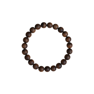 真天然奇楠沉香手串越南芽庄绿奇楠九分沉水级男女士木质佛珠手链