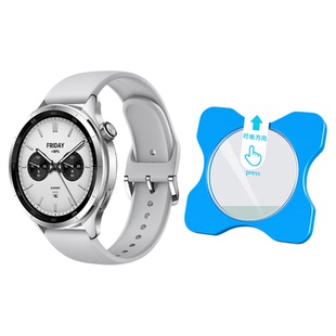 Newyu适用小米watchs4保护膜watchs4 41mm手表膜表盘秒贴watchs4纪念版钢化全覆盖s4sport高清esim版配件贴膜