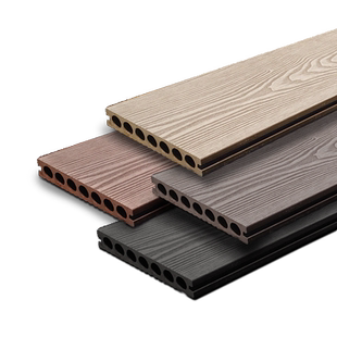 塑木地板户外庭院花园露台实心二三代无缝共挤生态防腐木塑地板