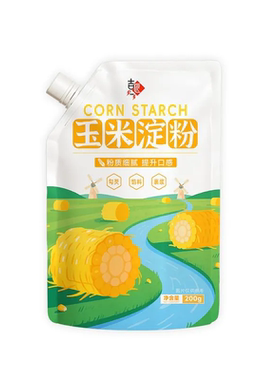 食用玉米淀粉厨房家用勾芡烘焙油炸蛋糕雪媚娘原生粉带木薯土豆
