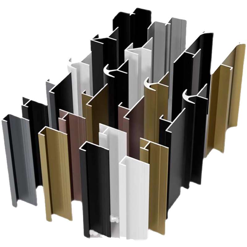 4/8/9/18厘木饰面收边条铝合金工字型护墙板集成墙板碳晶板收口条