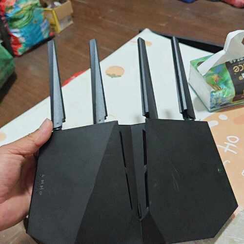 【议价-可维修】华硕路由器，型号RT-AX82U，，成色还行，无电源